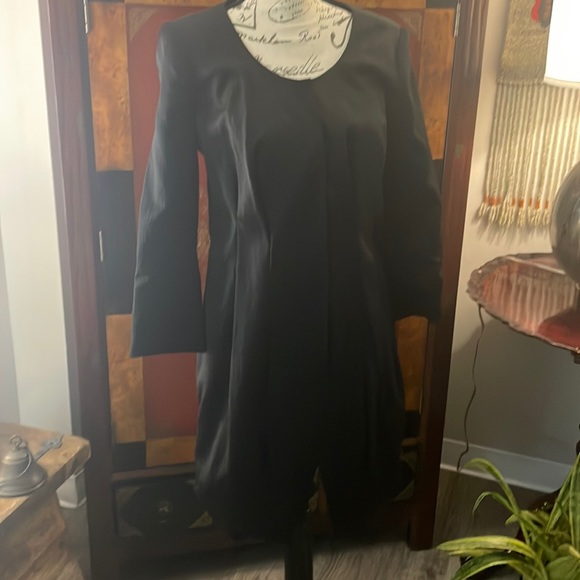 Poleci Black long jacket  Dress Size Small Medium Sz 6.🎉 - Picture 5 of 17